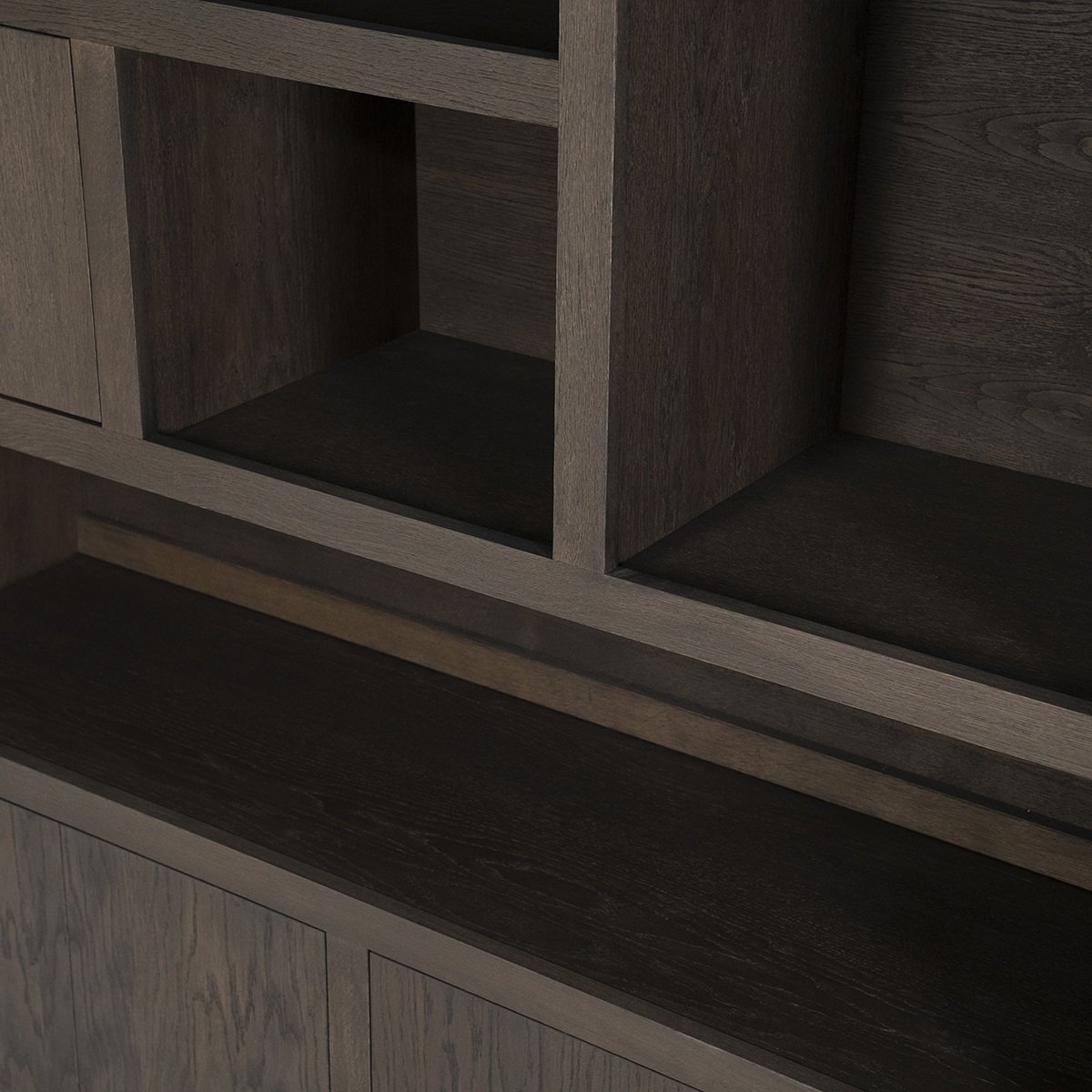 Bücherschrank Helsinki B 150 cm Eiche braun 