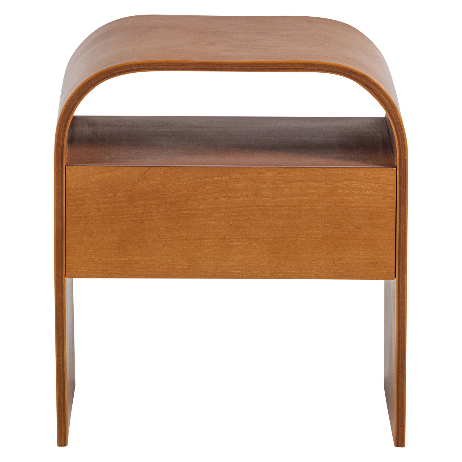 Nachtschränkchen MOMO H 45 cm mit 1 Schublade MDF Holzdekor