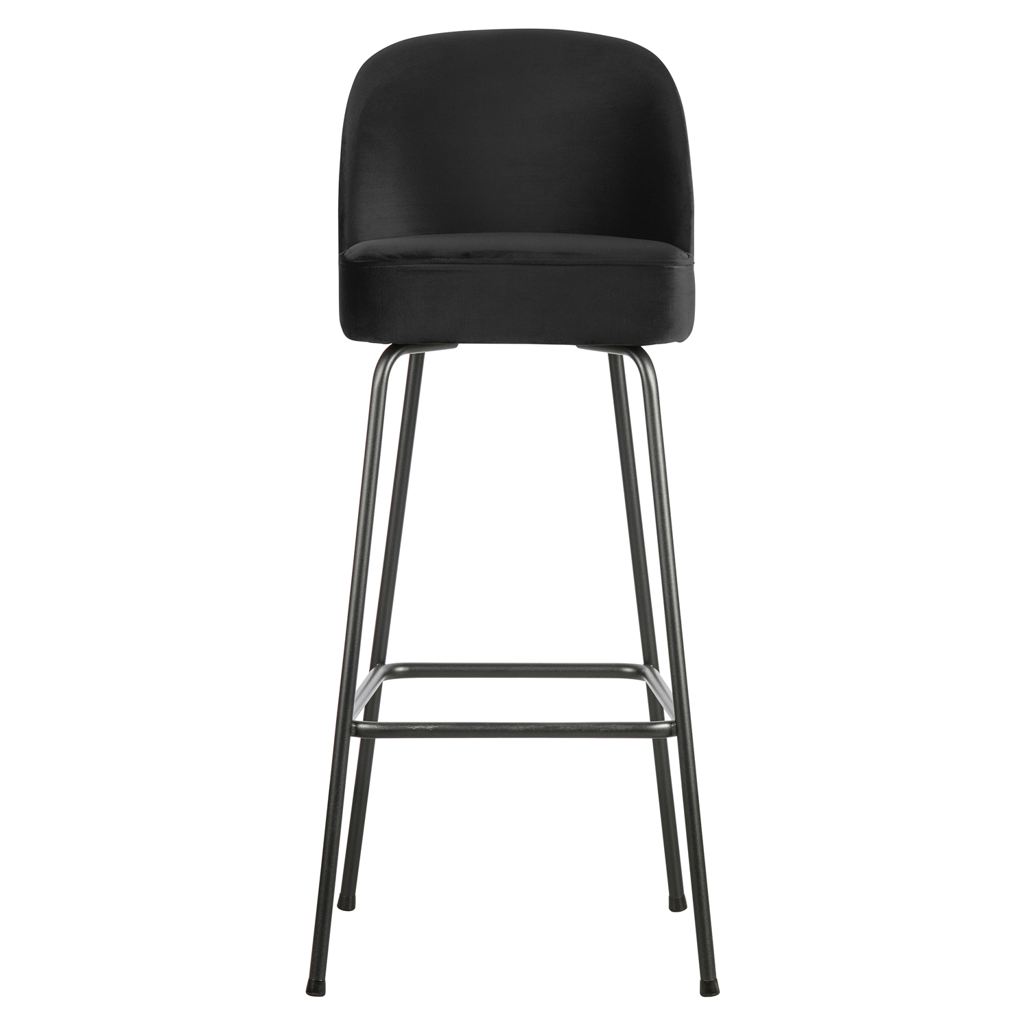 Barhocker Vogue SH 79 cm Samt schwarz