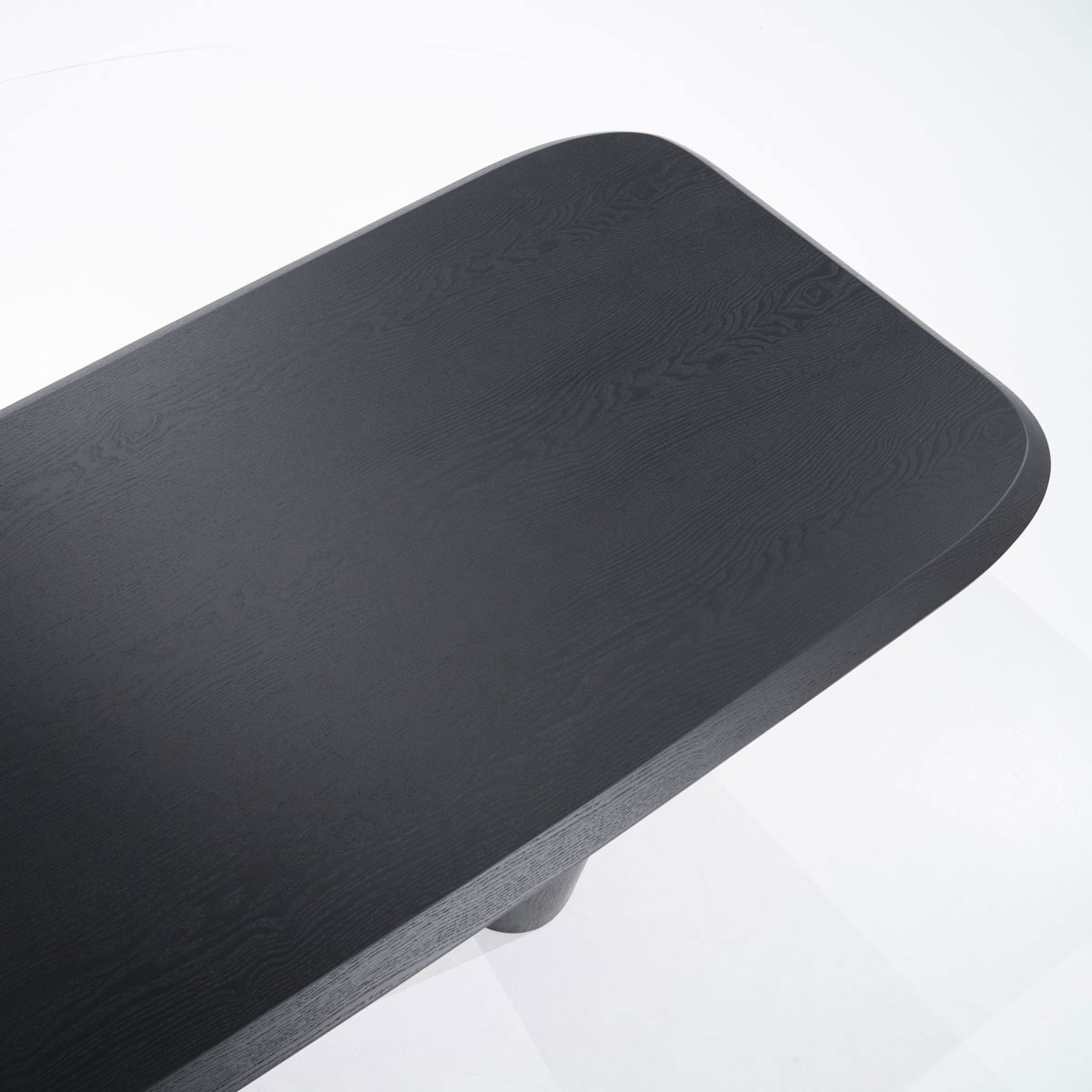 Bartisch Walter 220 x 80 cm Eiche Furnier schwarz