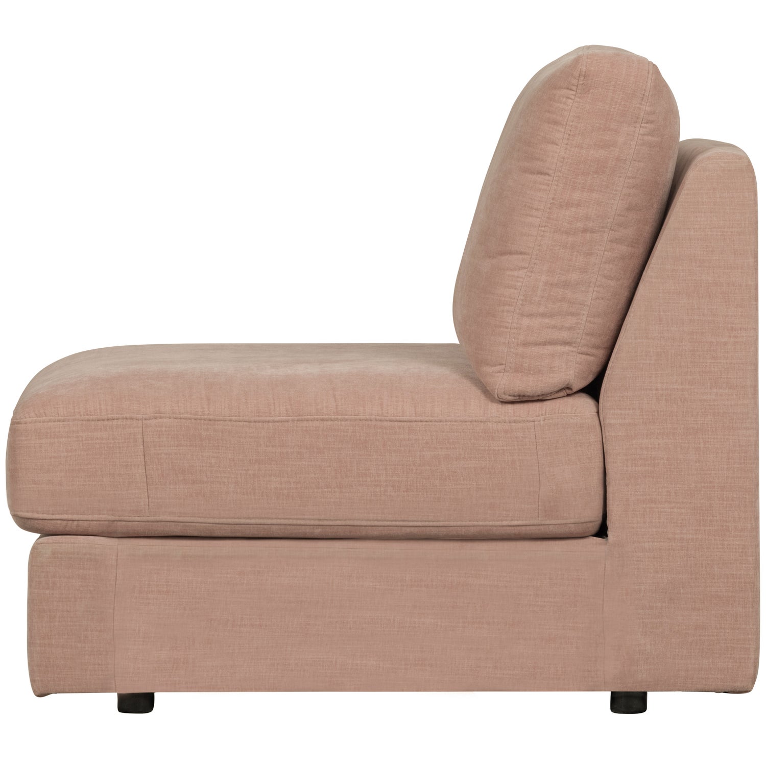 Sofaelement FAMILY 90 cm Element Webstoff rosa