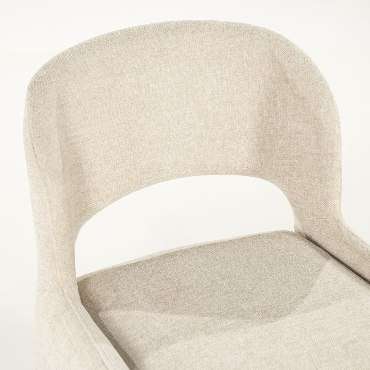 Esszimmerstuhl Odette Stoff beige