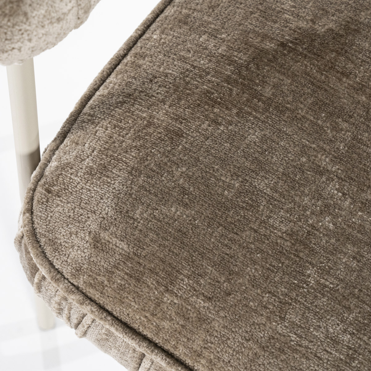 Esszimmerstuhl LIZZY taupe Stoff Femme
