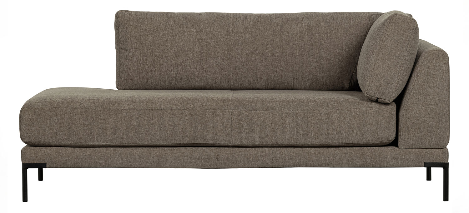 vtwonen Lounge Element links Couple Webstoff taupe