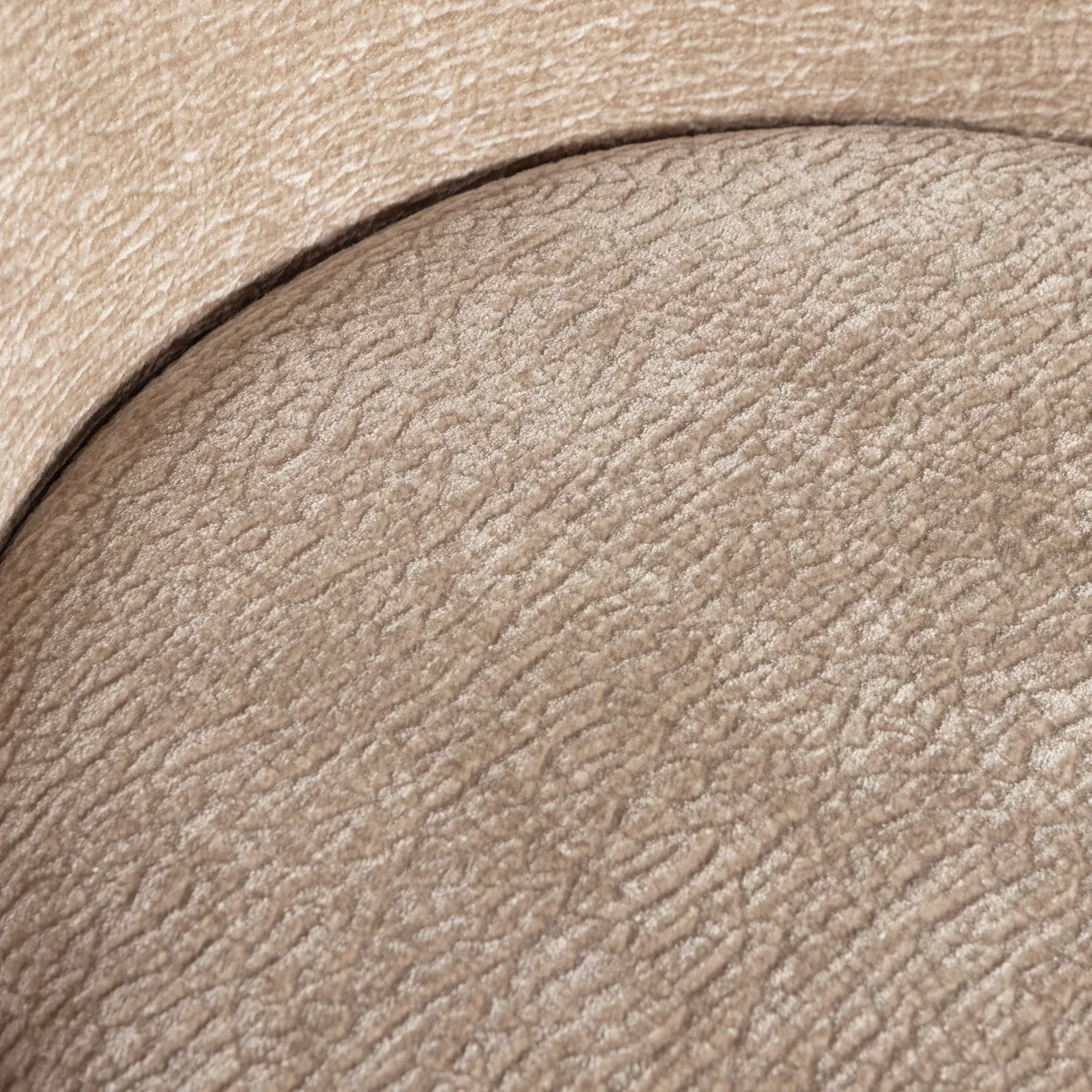 Barhocker Vogue SH 79 cm 3D Chenille sandfarben