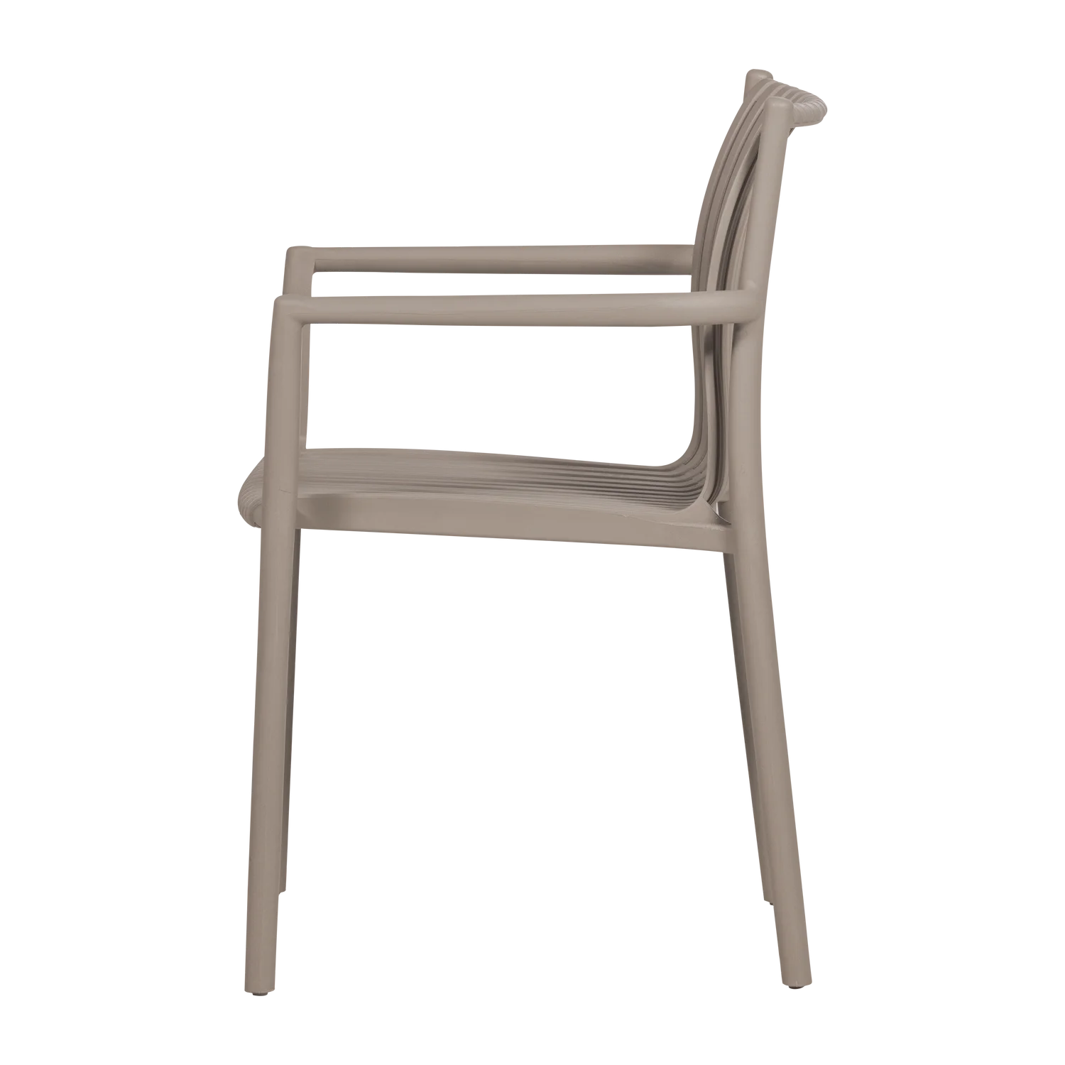 2er Set Gartenstuhl Kunststoff EASY GOING sandfarben