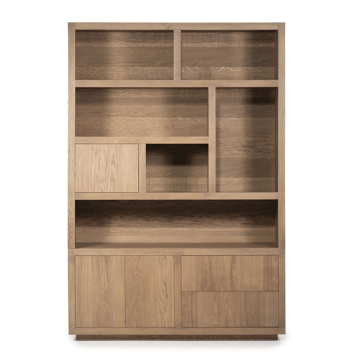 Bücherschrank Helsinki B 150 cm Eiche hellbraun
