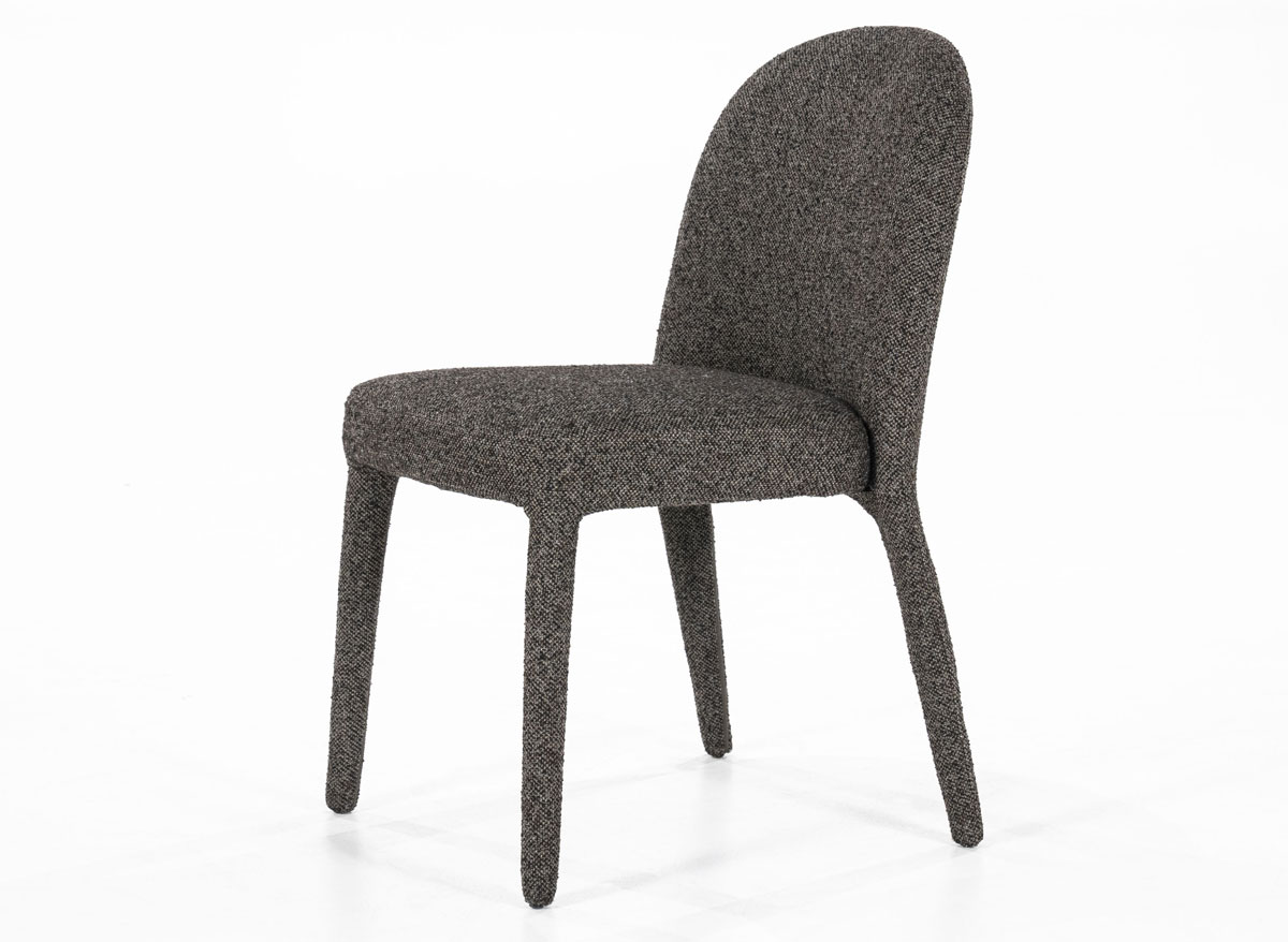 Esszimmer Stuhl Jaxx stoffbezogen braun Esszimmerstuhl