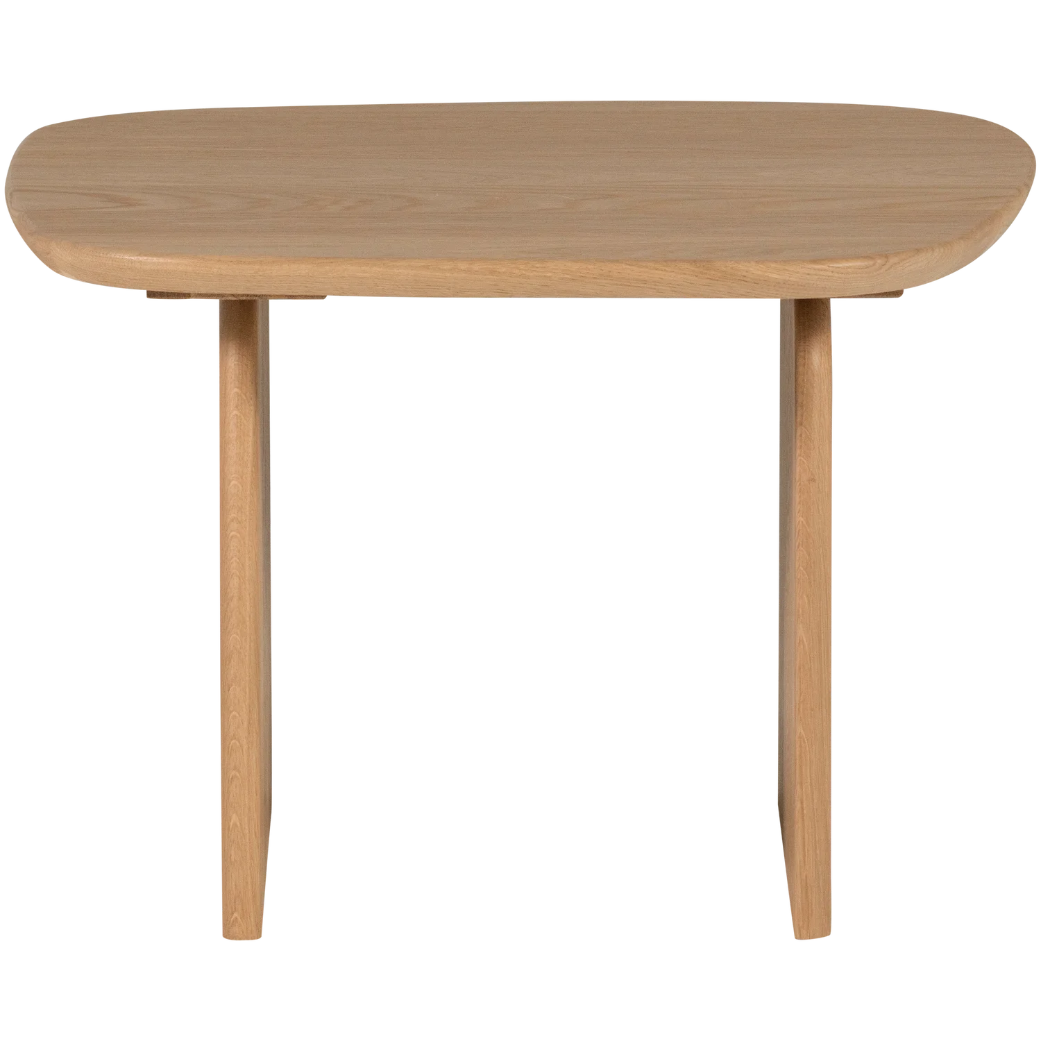 Couchtisch TABLO organisch 60 x 60 cm Eiche Massivholz 