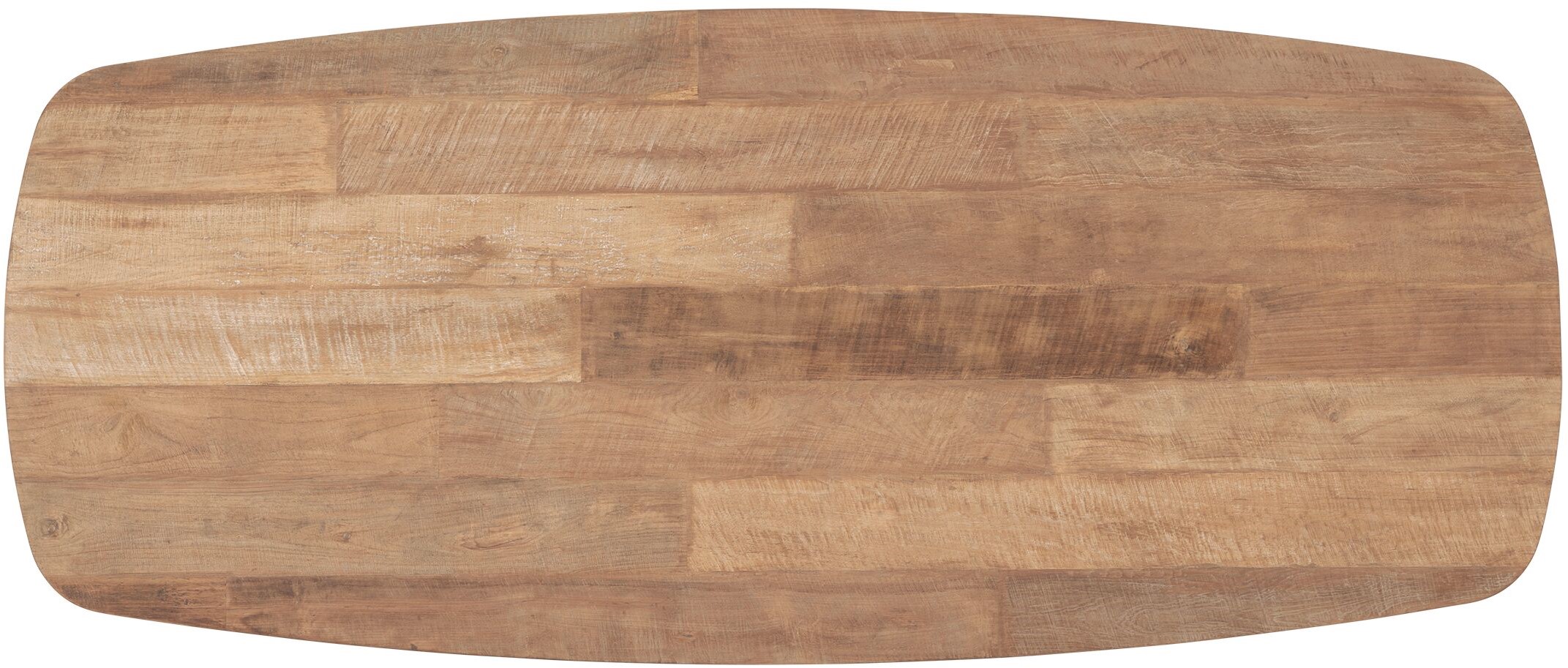 Esstisch Soho oval 260 x 110 cm recyceltes Teakholz  