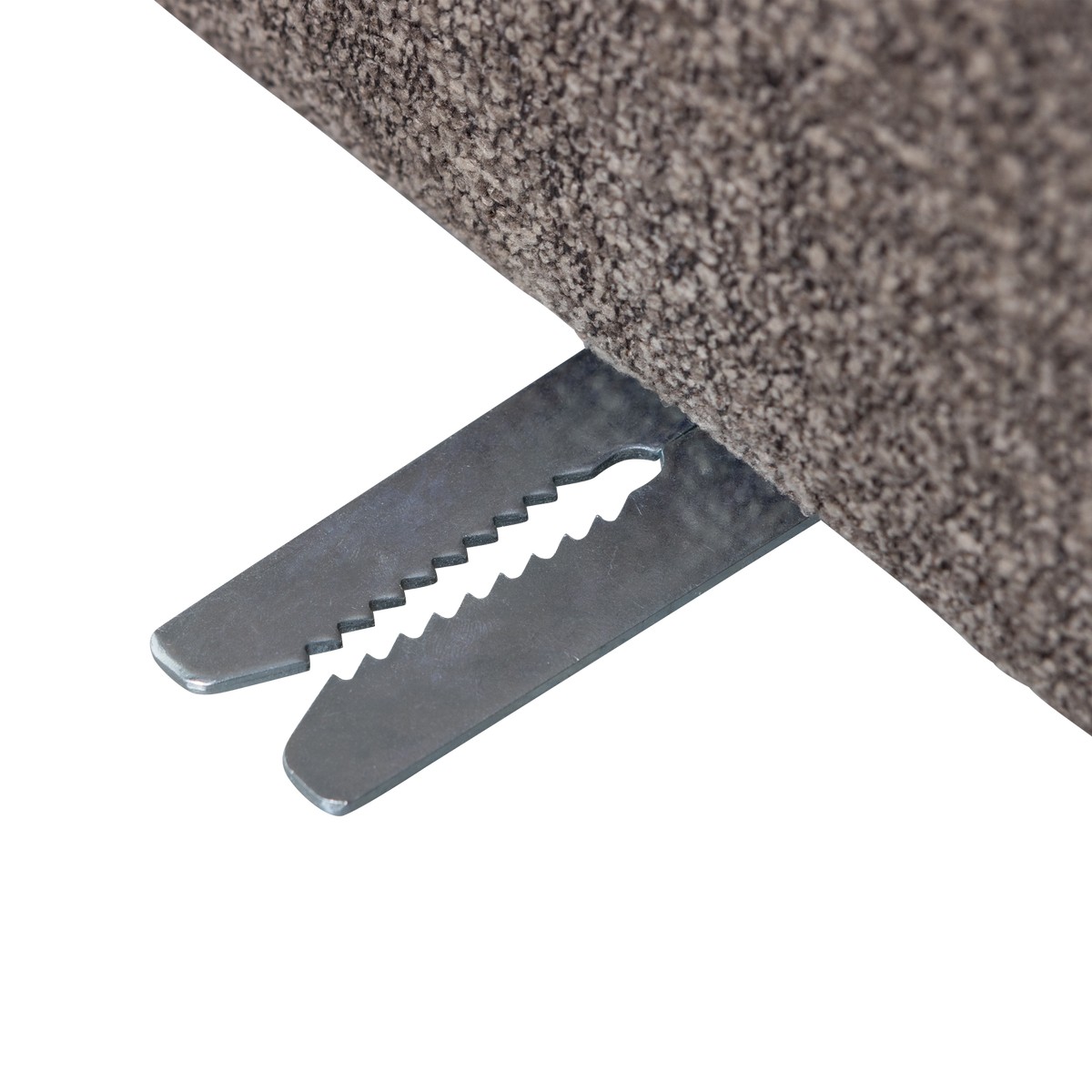 Esszimmerbank Eckbank MOJO 84 cm Element Bouclé braun melange