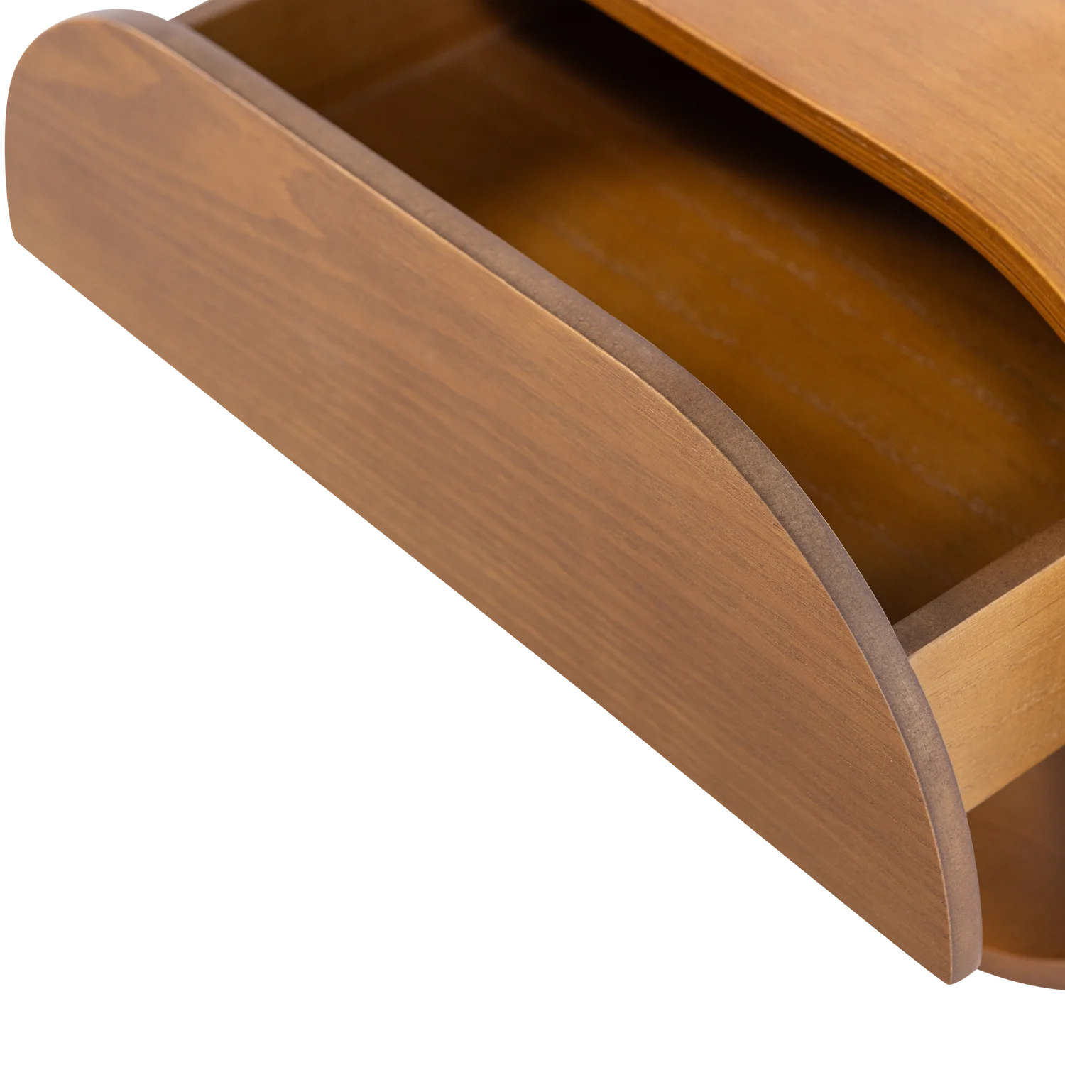 Wandregal Nachtschränkchen MOMO hängend MDF Holzmaserung braun