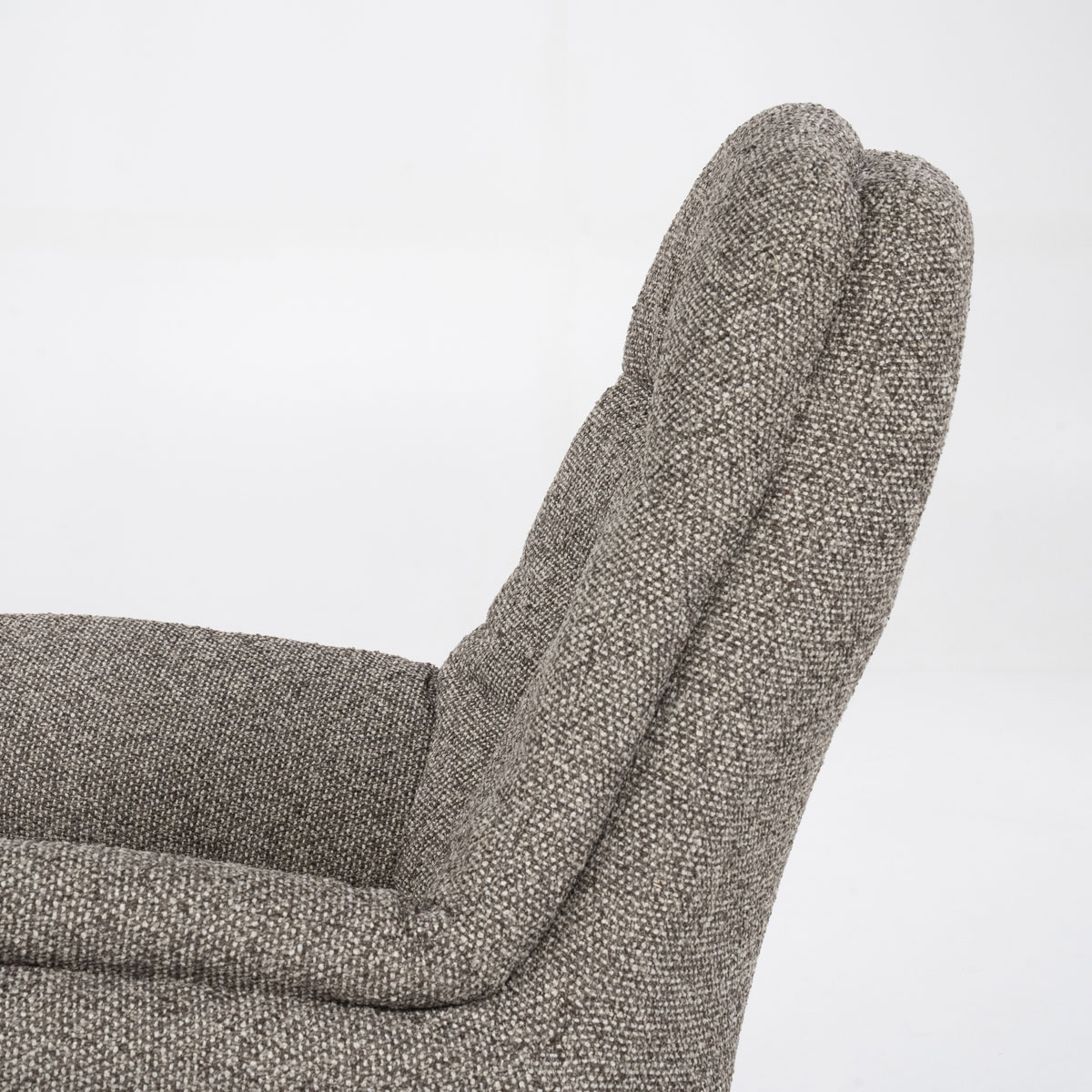 Relaxsessel Caleb elektrisch verstellb. mit Hocker Stoff taupe