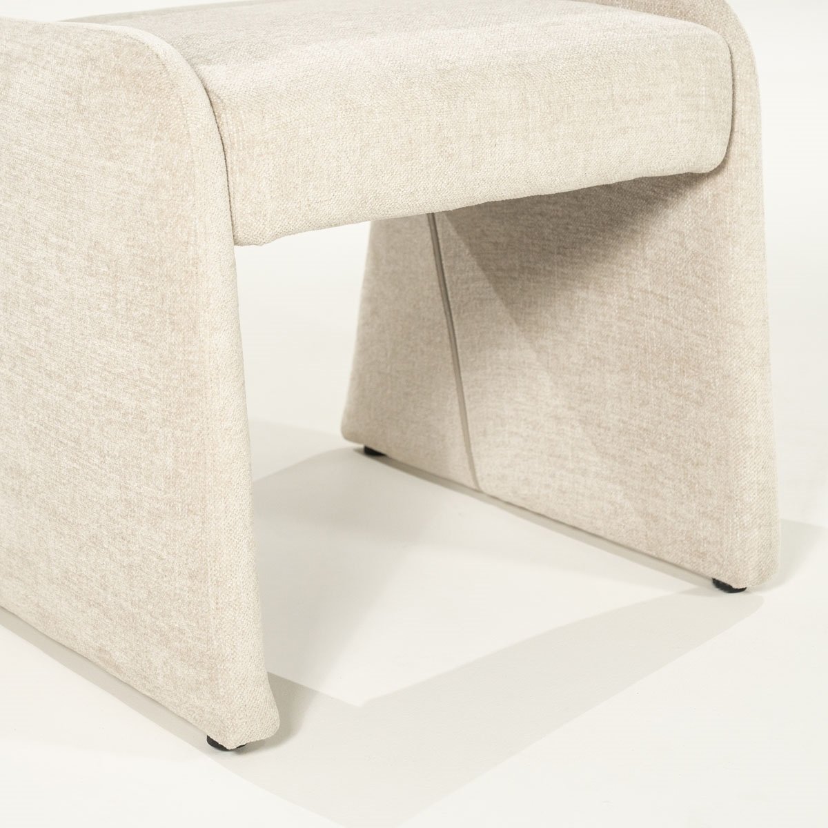 Esszimmerstuhl Odette Stoff beige