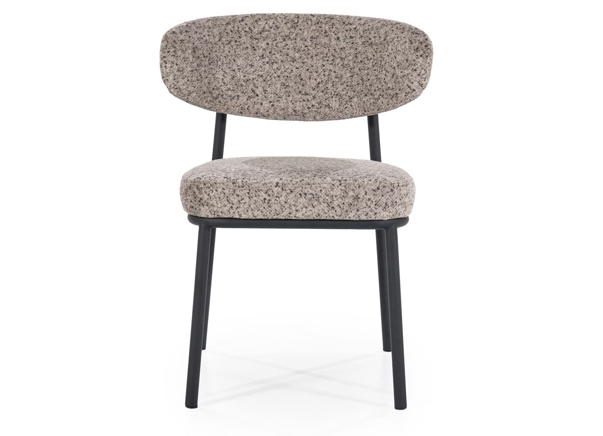 2er Set Esszimmerstuhl Stuhl Jari Bezug taupe