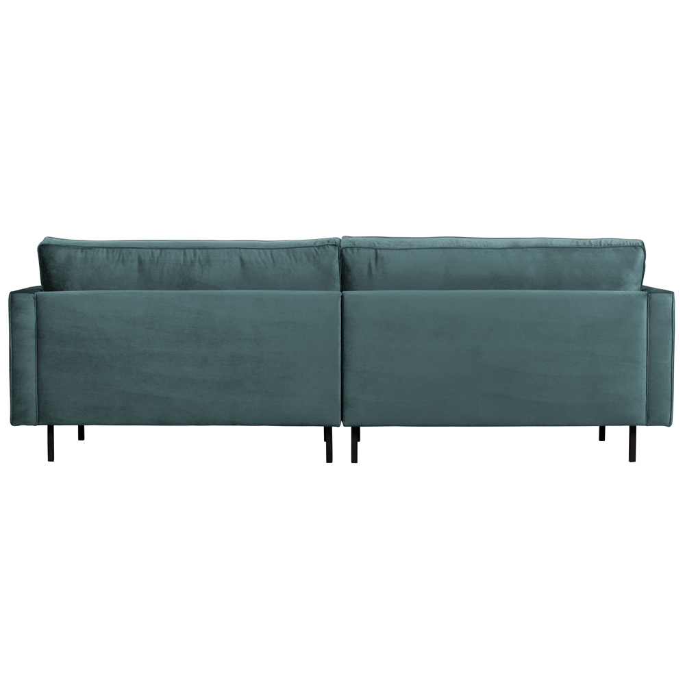 3 Sitzer Sofa Rodeo Samt Velvet blaugrün Couch Garnitur Couchgarnitur