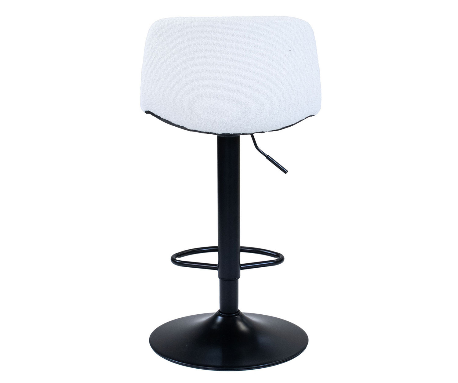 Barhocker Hugo Boucle beige Höhe verstellbar