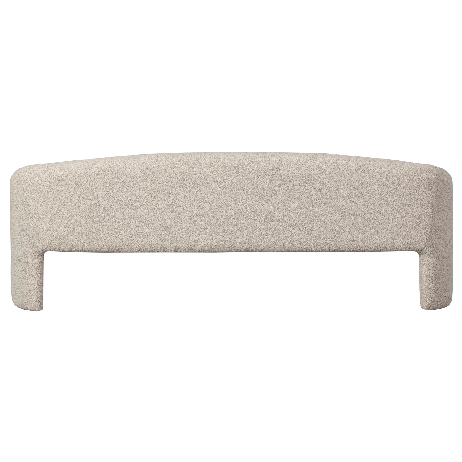 Bank Sitzbank ZONE 160 cm Webstoff beige