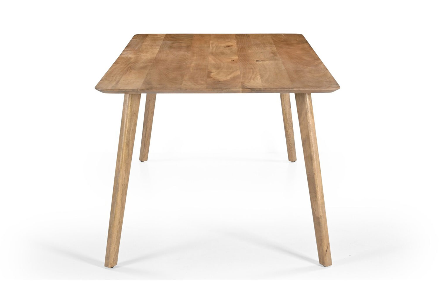Esstisch SWEDE 160 x 90 cm Mangoholz hellbraun
