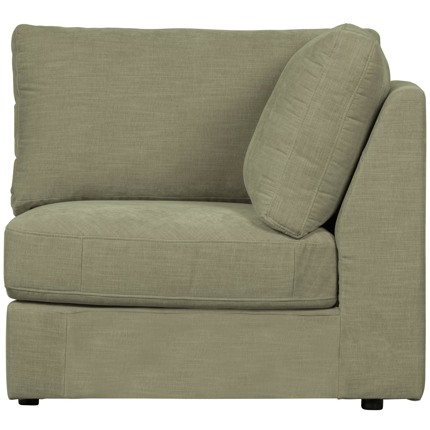 Sofaelement Eckbank FAMILY Eck Element Webstoff grün