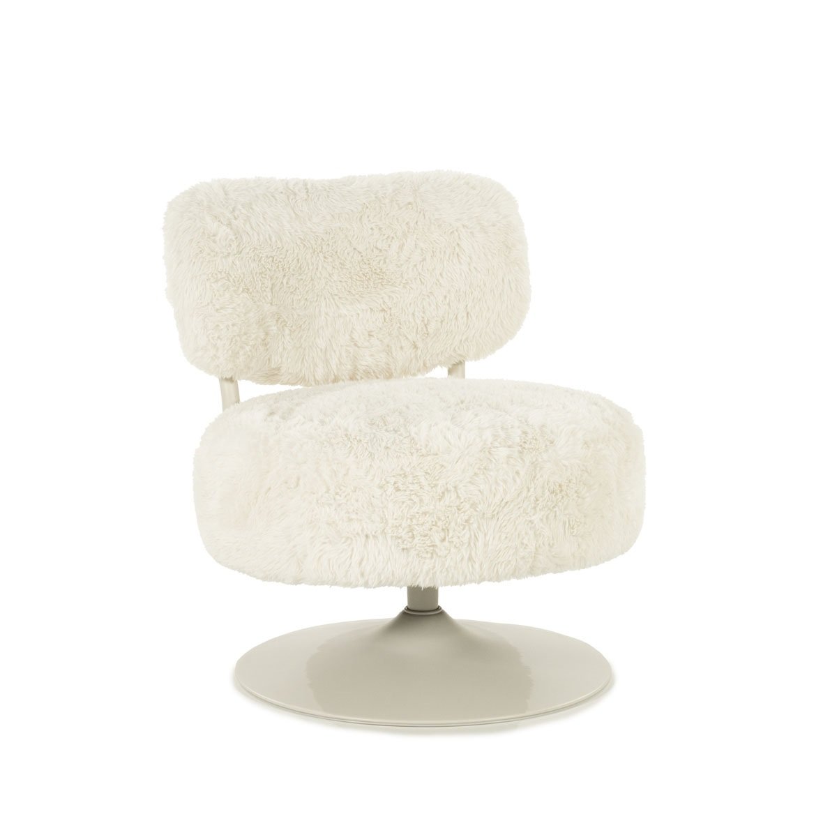 BY-BOO Sessel drehbar Furlo Drehsessel beige  