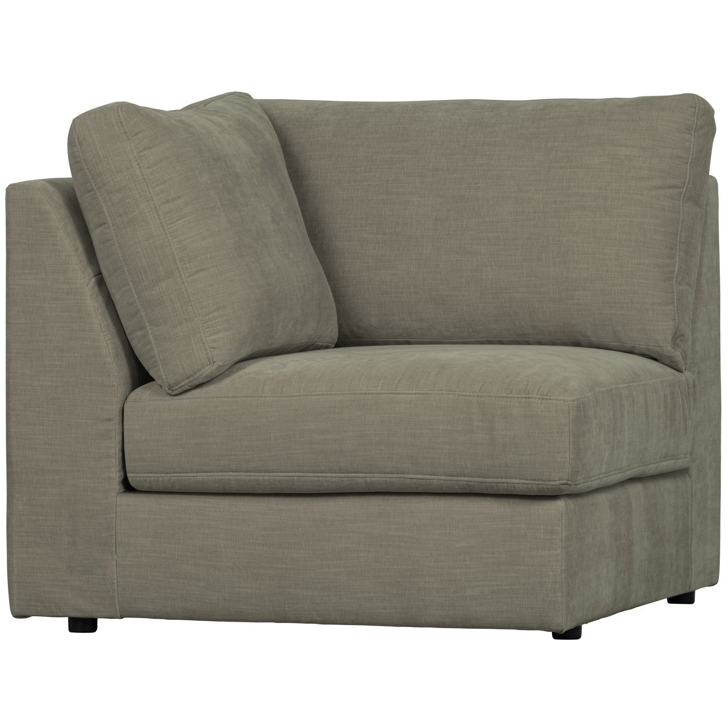 Sofaelement Eckbank FAMILY Eck Element Webstoff warmes grau