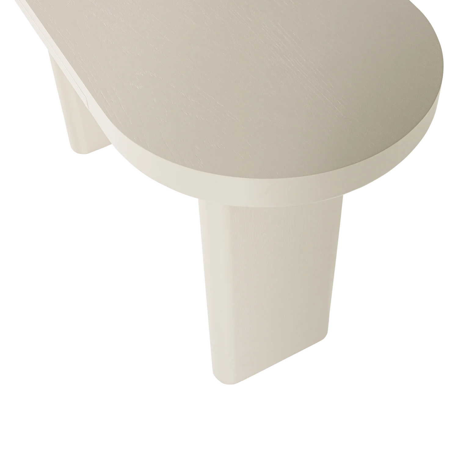 Schreibtisch MAEL 120 x 50 cm Furnier staubgrau