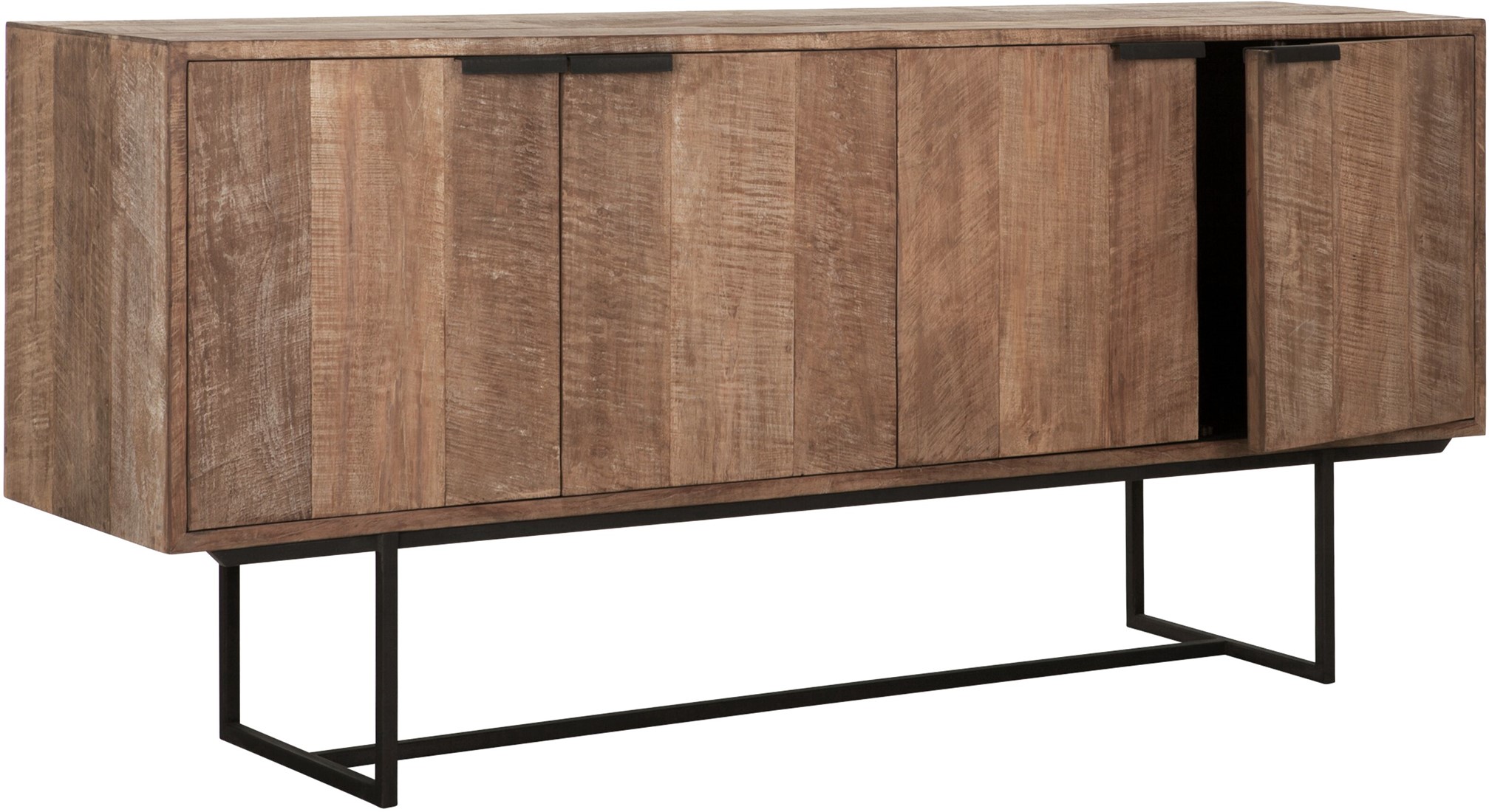 Sideboard Odeon 185 cm Teakholz Metall Kommode