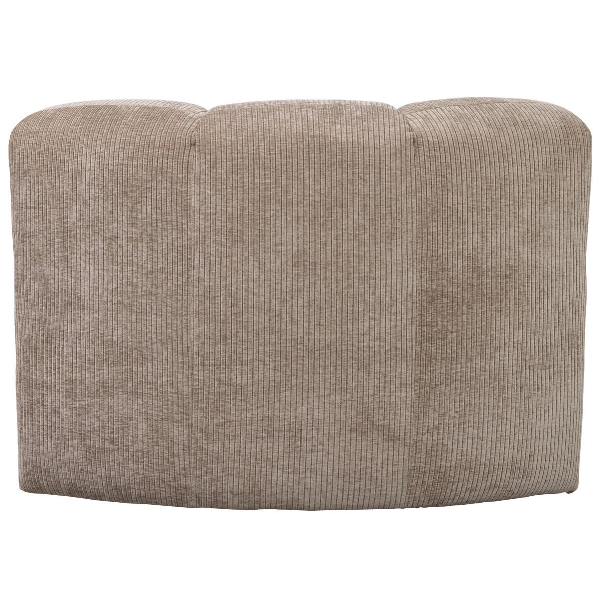Esszimmerbank Eckbank MOJO Eck Element Cord Stoffbezug dunkel sand