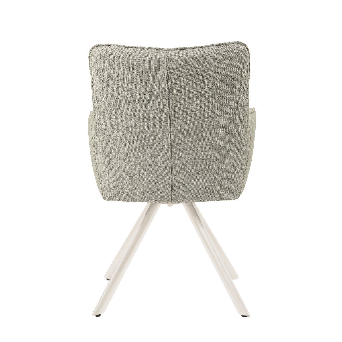 Esszimmerstuhl Tori Drehstuhl Stuhl mit Armlehnen Stoff Sand Natural