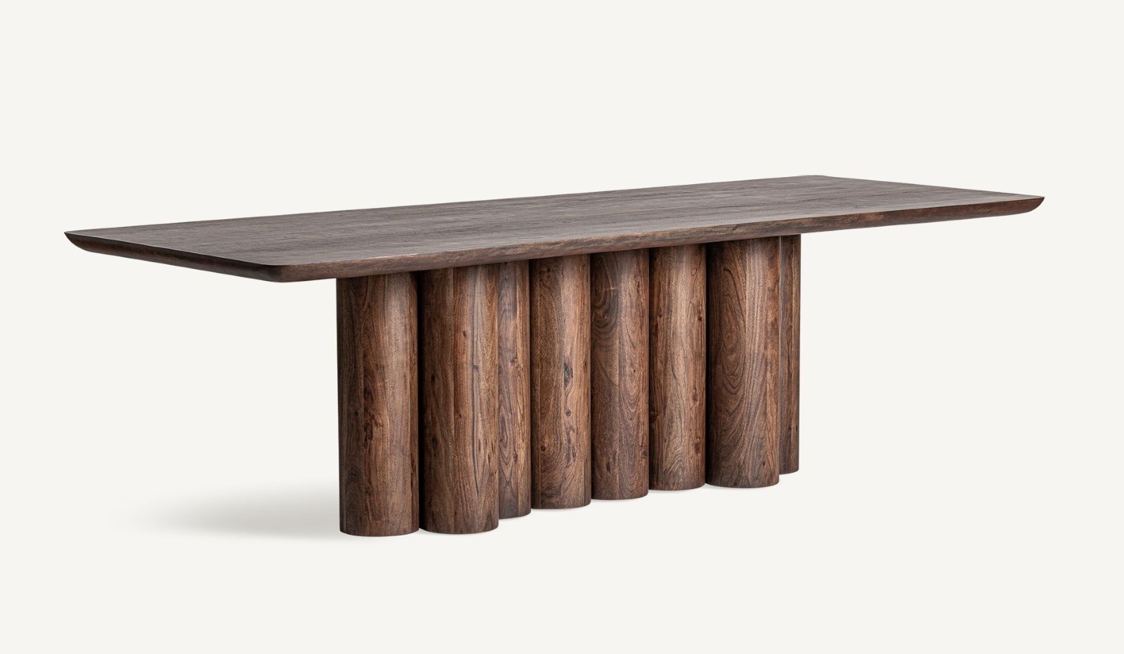 Designer Esstisch BEKE Akazienholz 260 cm