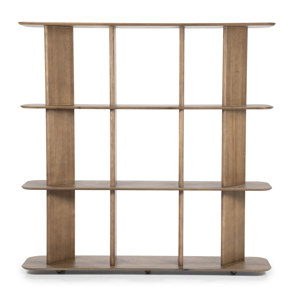 Bücherregal Regal Ty offen H 180 cm Eiche dunkelbraun
