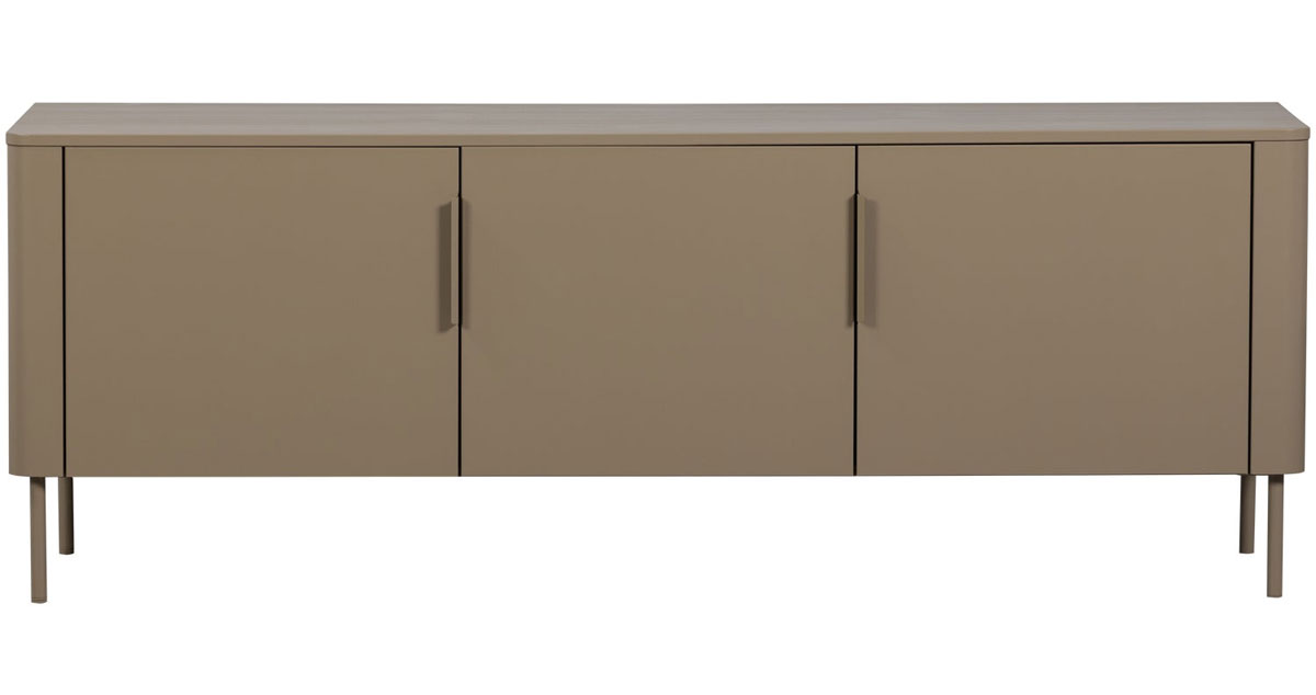 WOOOD Kommode TV Möbel GUNNAR 154 cm Kiefer schlammfarben
