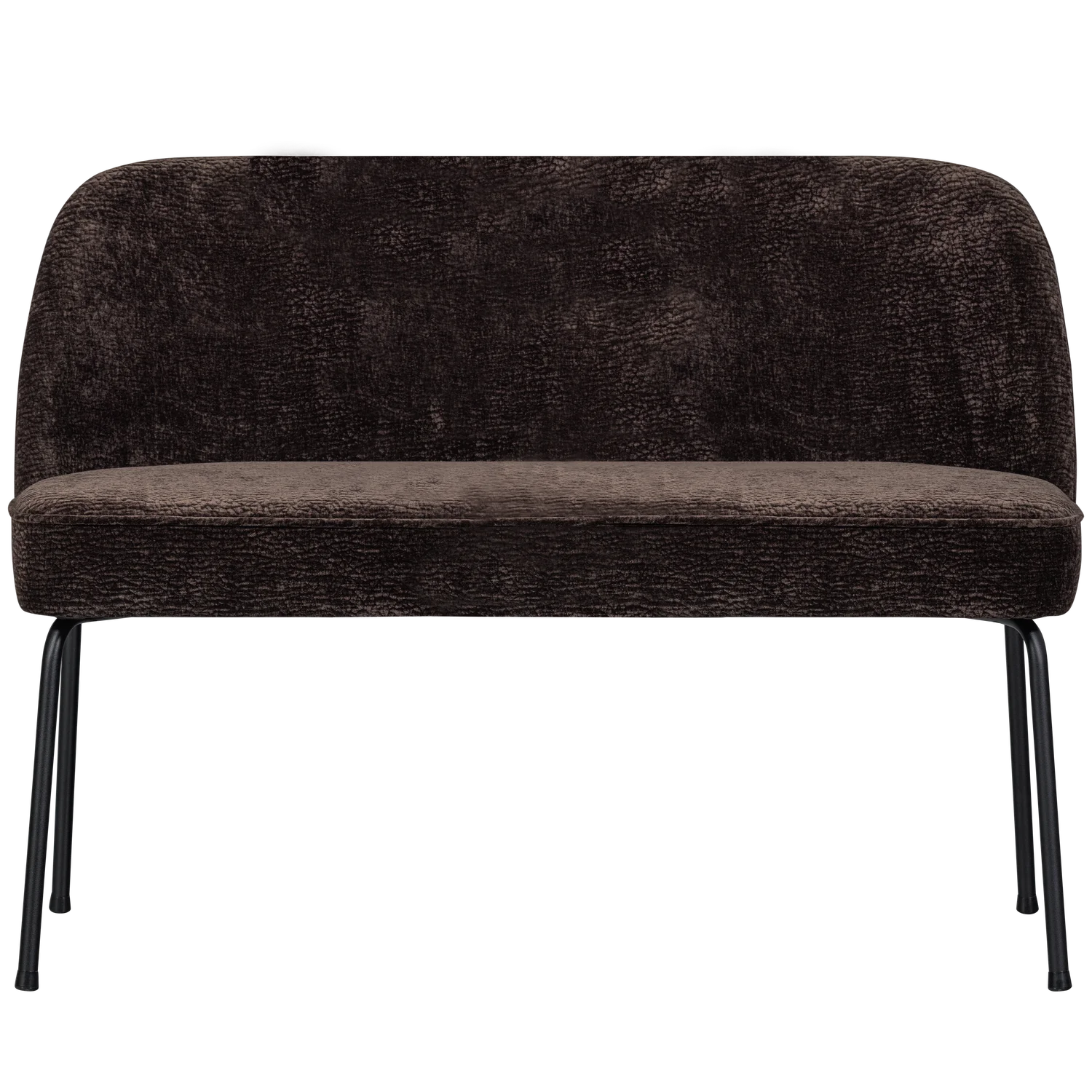 Esszimmerbank Vogue 120 cm Chenille dunkelbraun