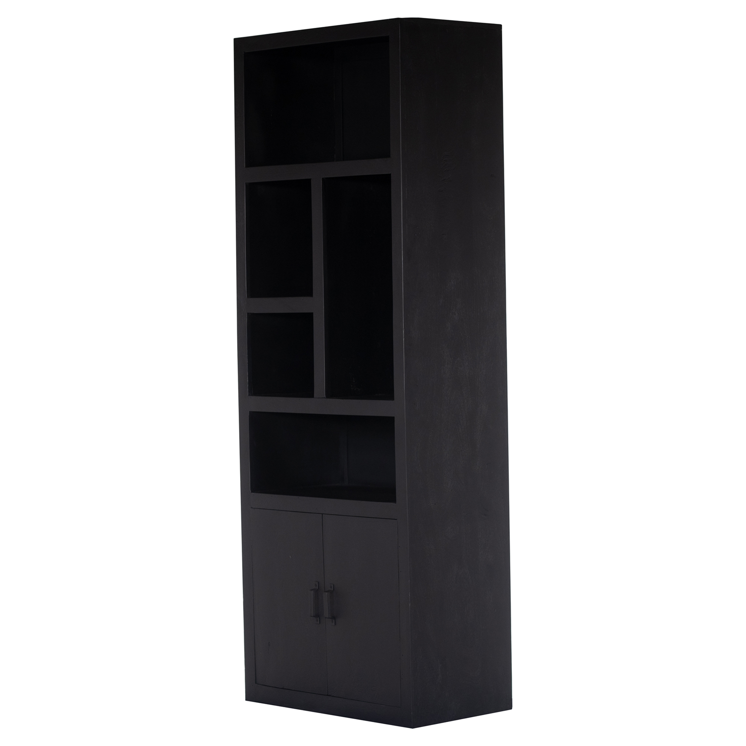 Schrank Regal XAVER H 200 cm schwarz