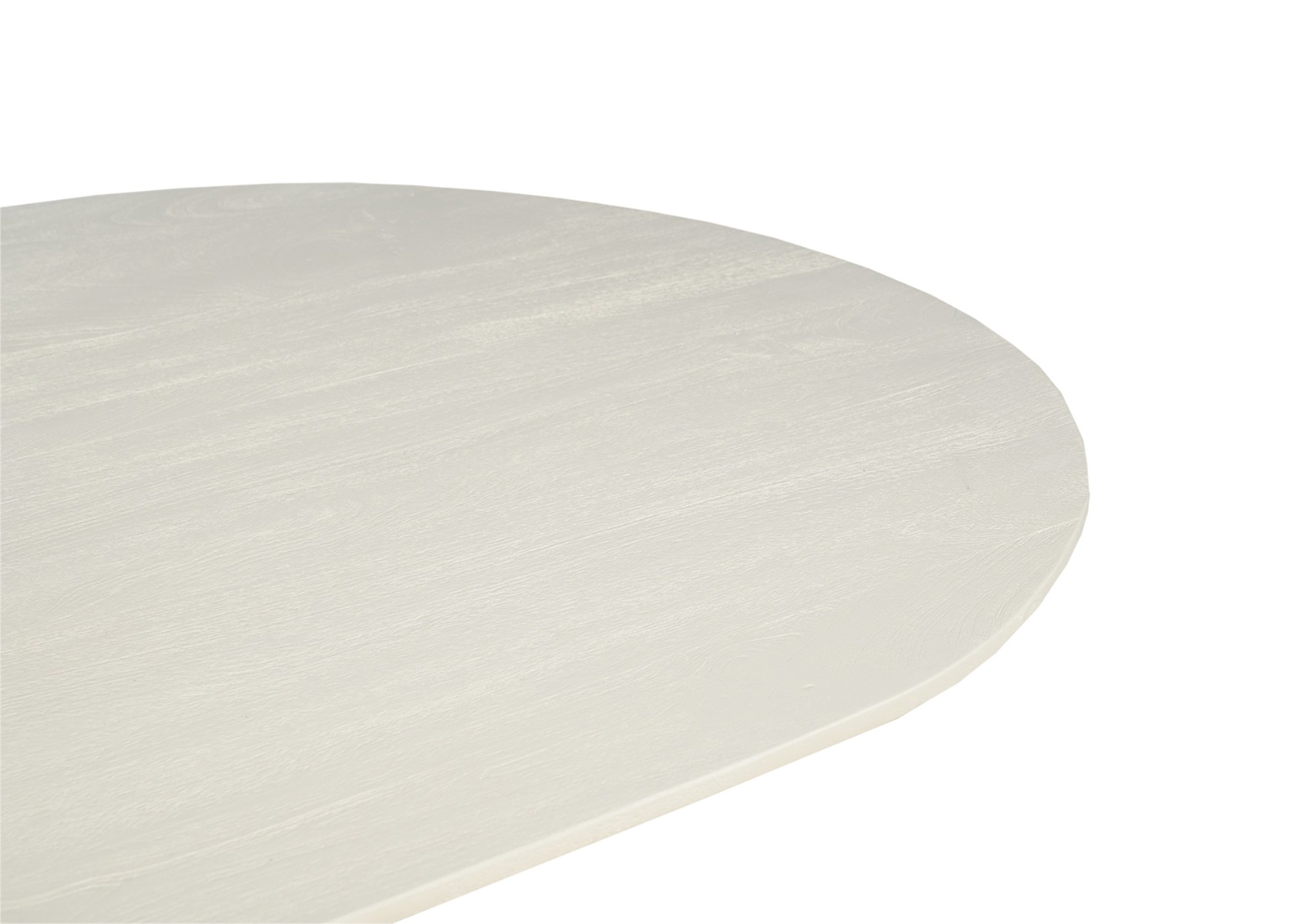 Esstisch Patrice 230 x 110 cm Mangoholz cremeweiß Esszimmertisch