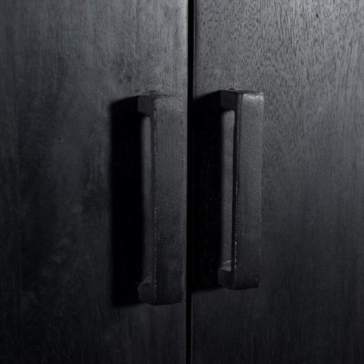 Highboard Kala B 160 cm Mangoholz Metall Schrank
