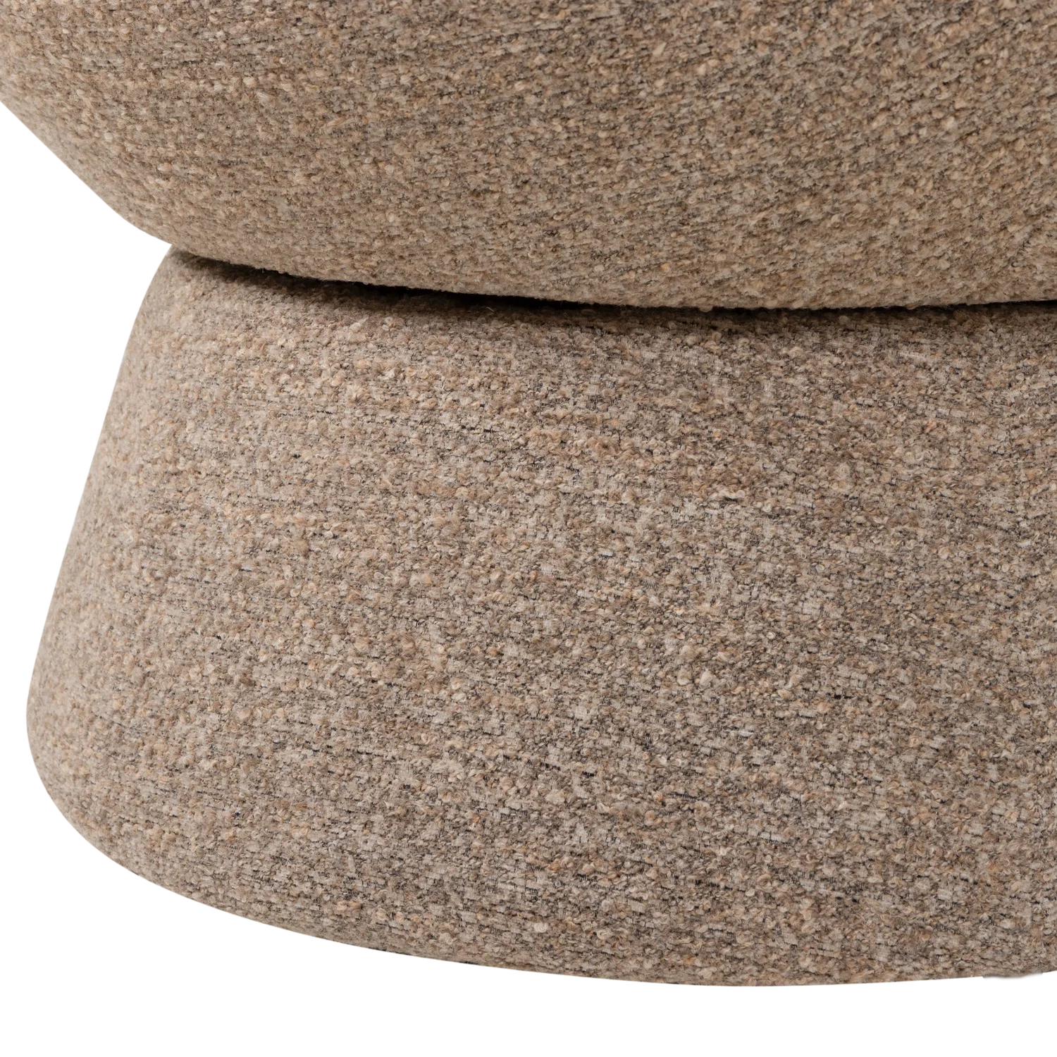 Sessel SHUFFLE Drehsessel Webstoff Melange braun