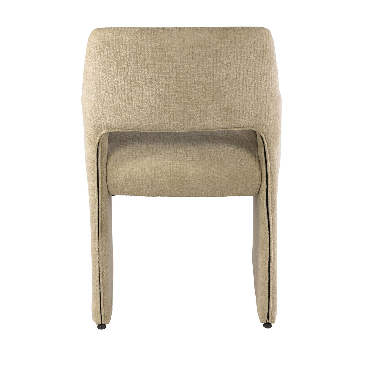 2er Set Armlehnstuhl LUNA Jaroq Stoff sandfarben