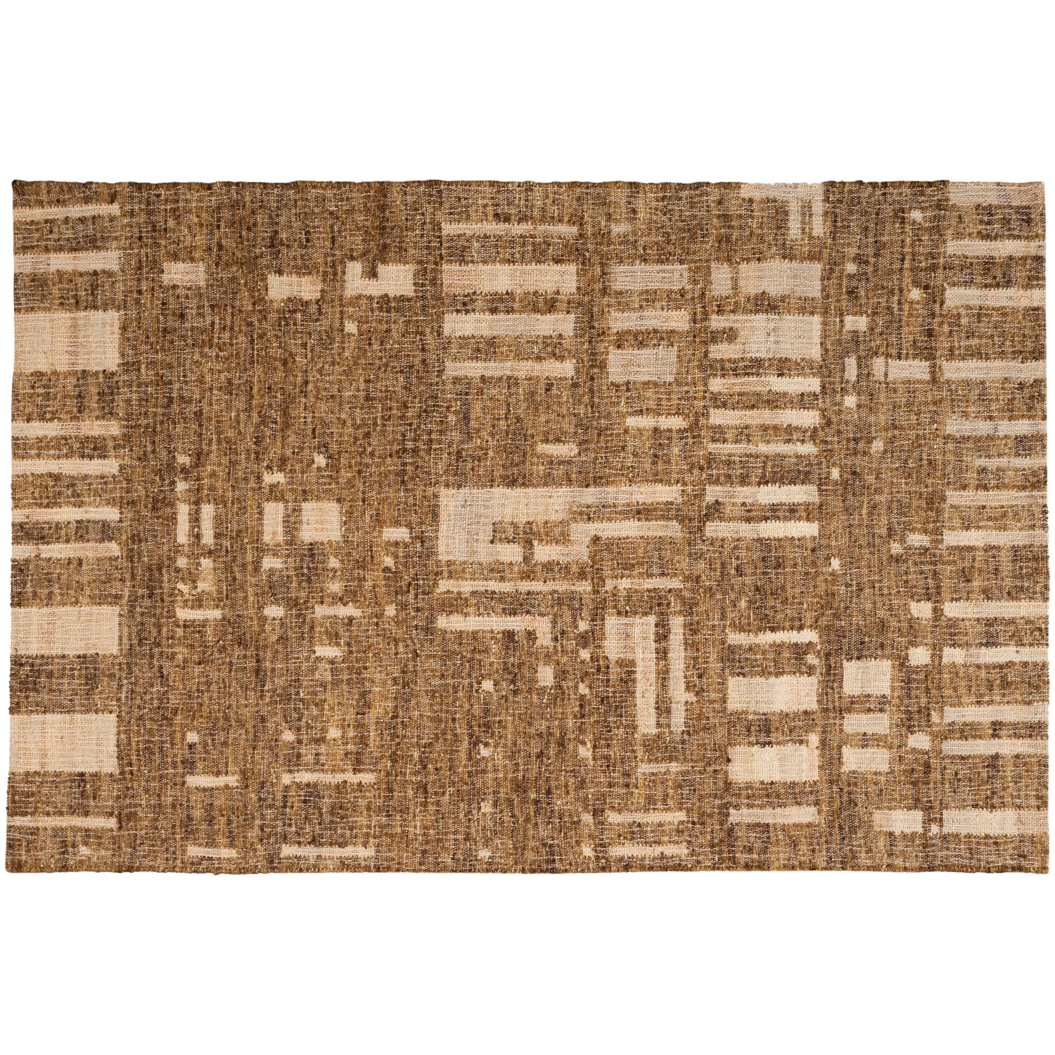 Teppich NOVEN 240 x 170 cm handgewoben Bouclé braun
