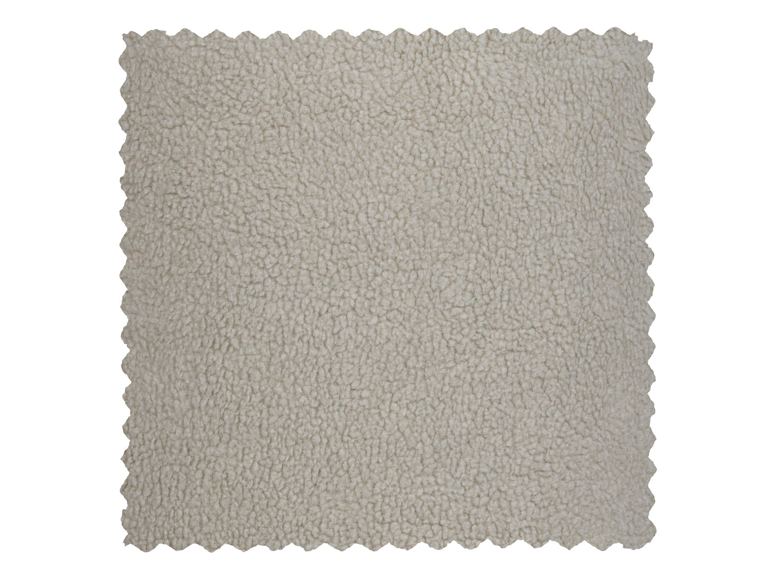 woood kleines 2 Sitzer Sofa SARA 110 cm Teddystoff off white