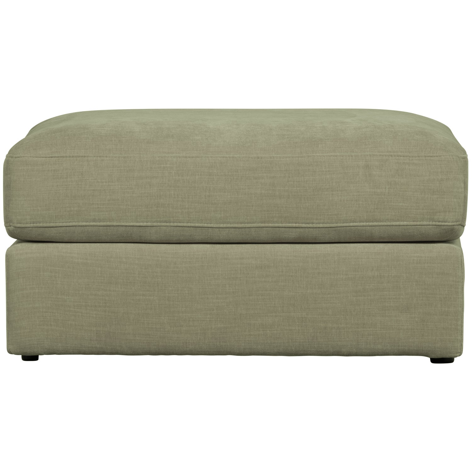 Hocker Fußhocker FAMILY Webstoff grün