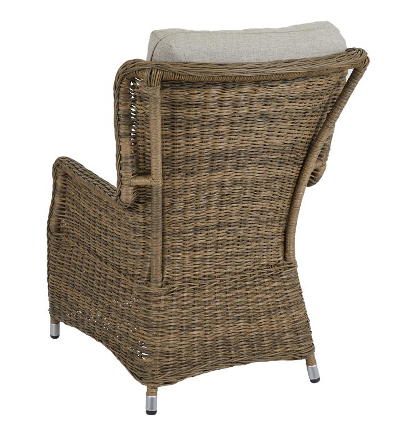 Gartensessel  2´er Set Vallmo incl. Tisch Polyrattan