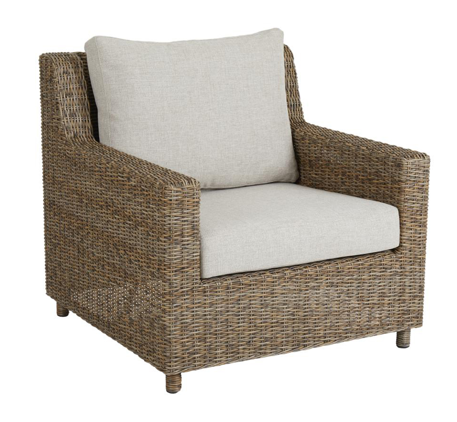 Exclusive Garten Loungegruppe Sandkorn Polyrattan