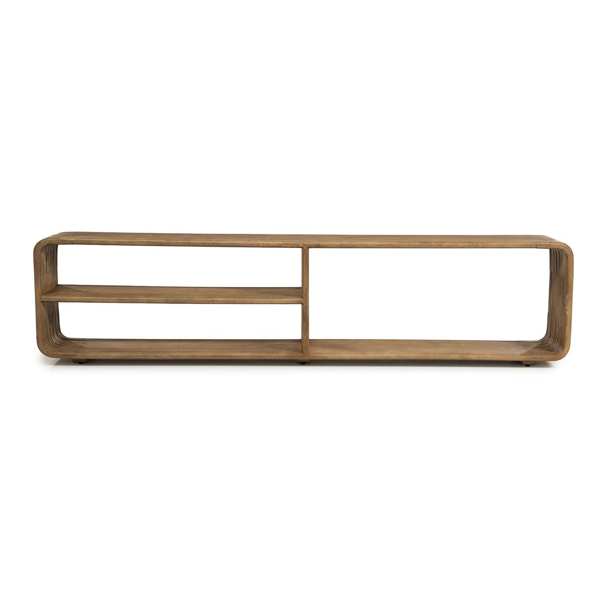 TV Möbel Lowboard Rigato B 200 cm Mango Massivholz braun