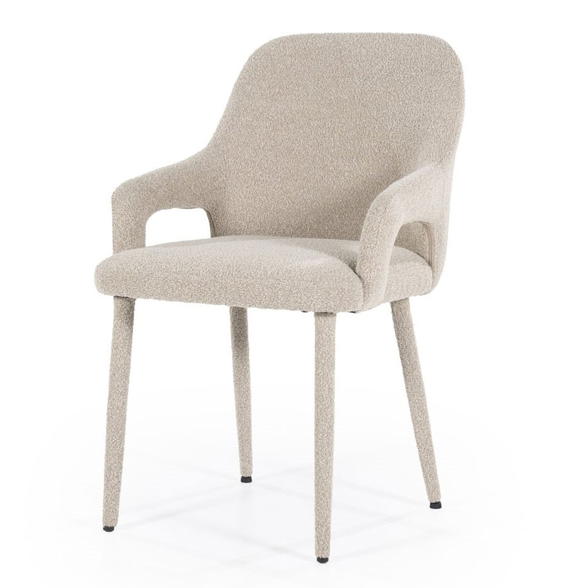 2er Set Armlehnstuhl Fika taupe Esszimmerstuhl Stuhl