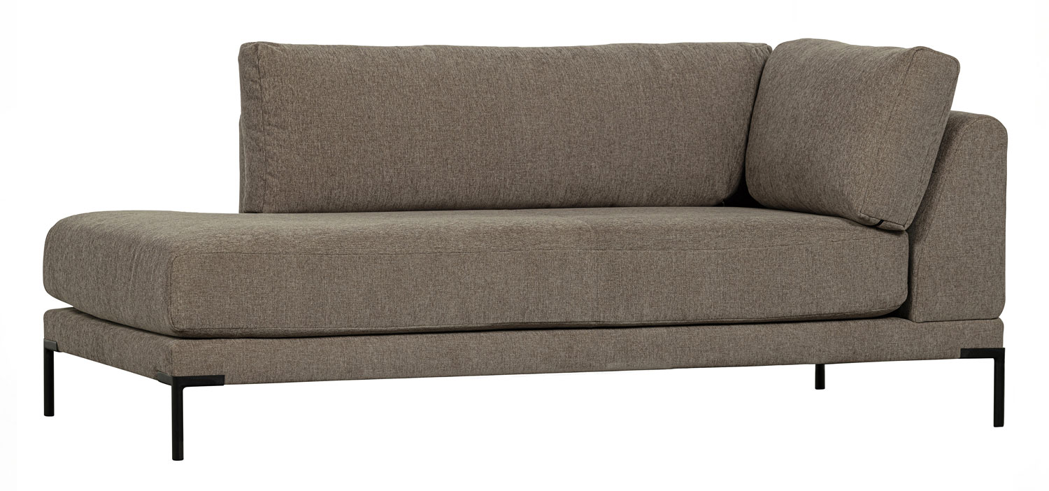 vtwonen Lounge Element links Couple Webstoff taupe