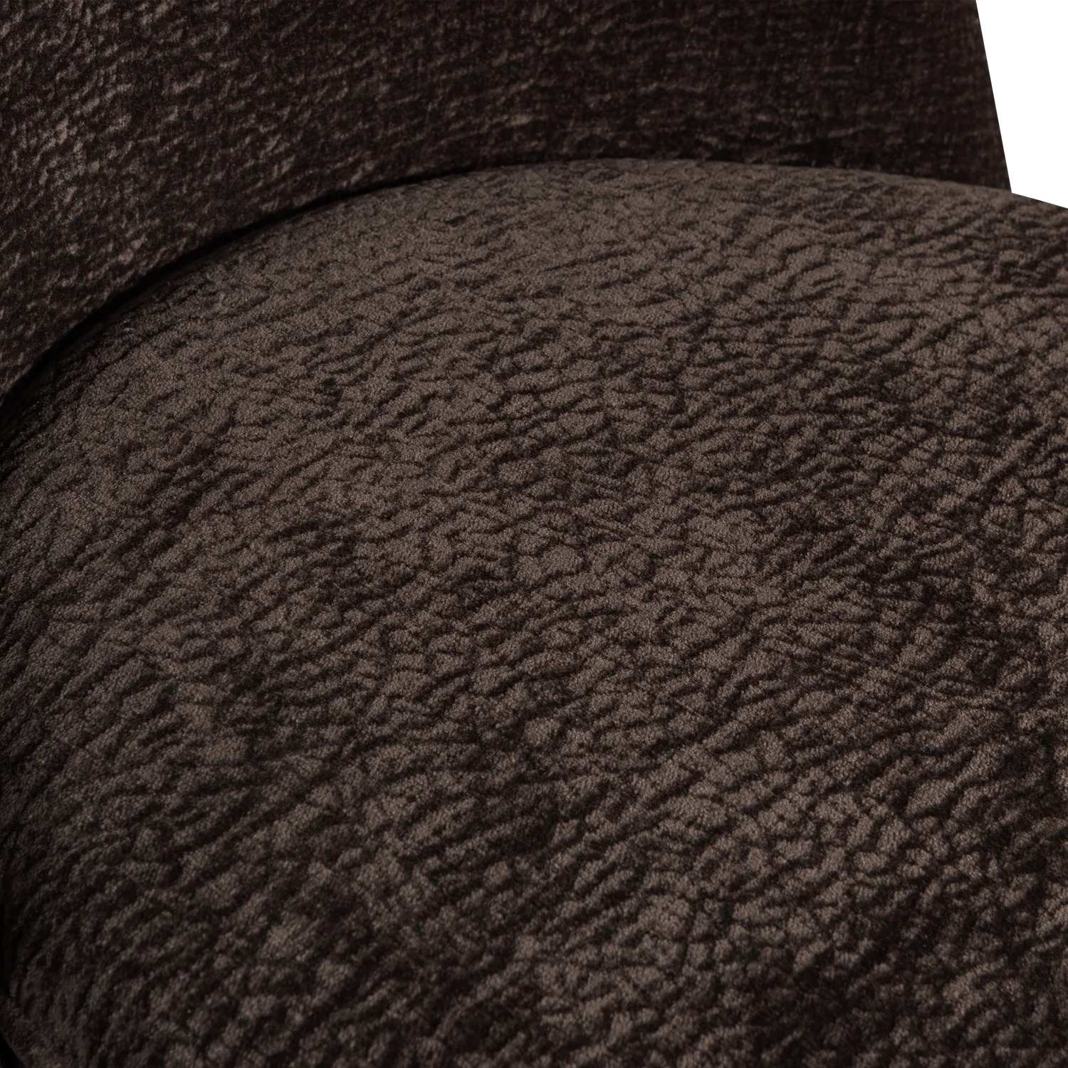 Barhocker Vogue SH 64 cm 3D Chenille dunkelbraun