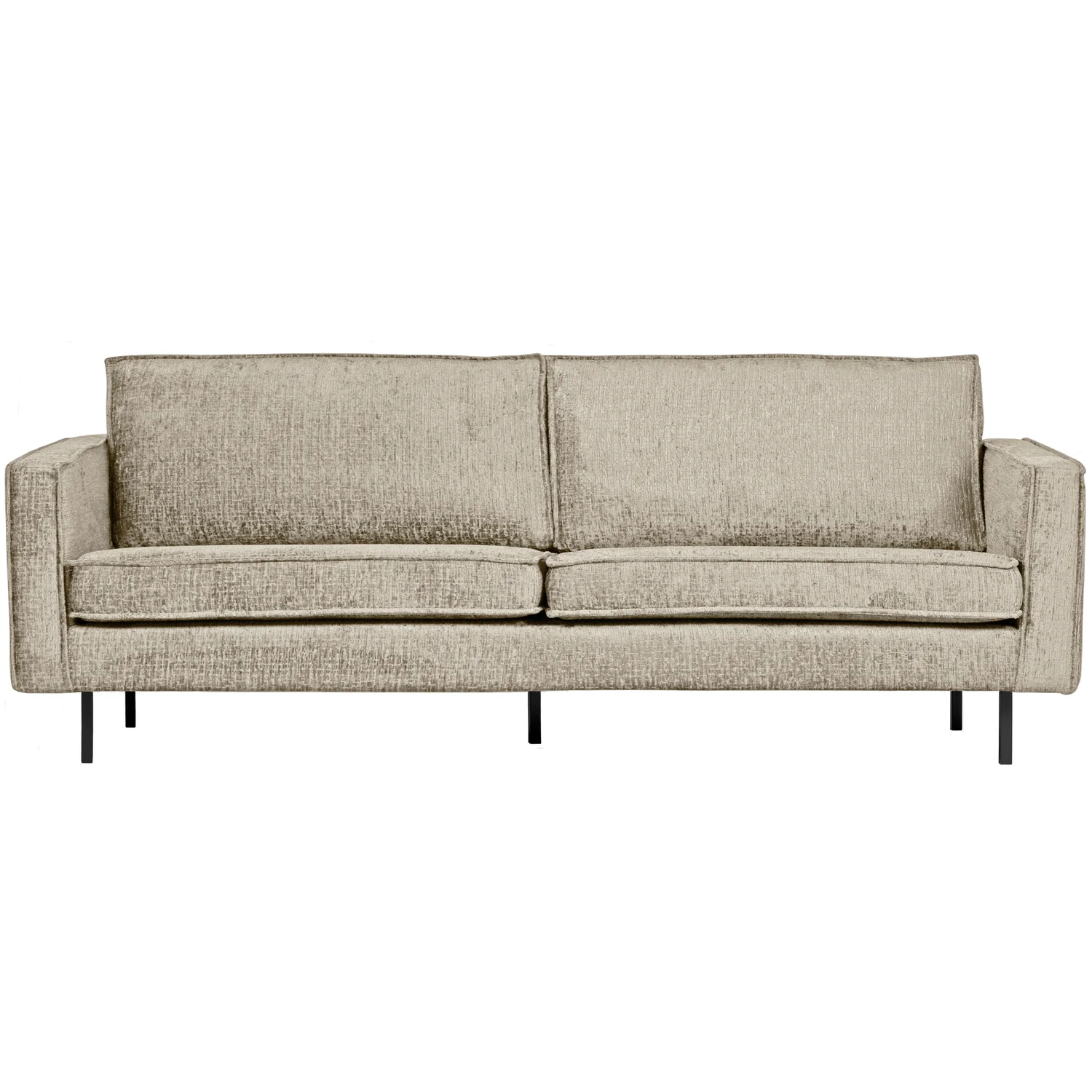 2,5 Sitzer Sofa RODEO grober Samtbezug wheatfield Couch Loungesofa
