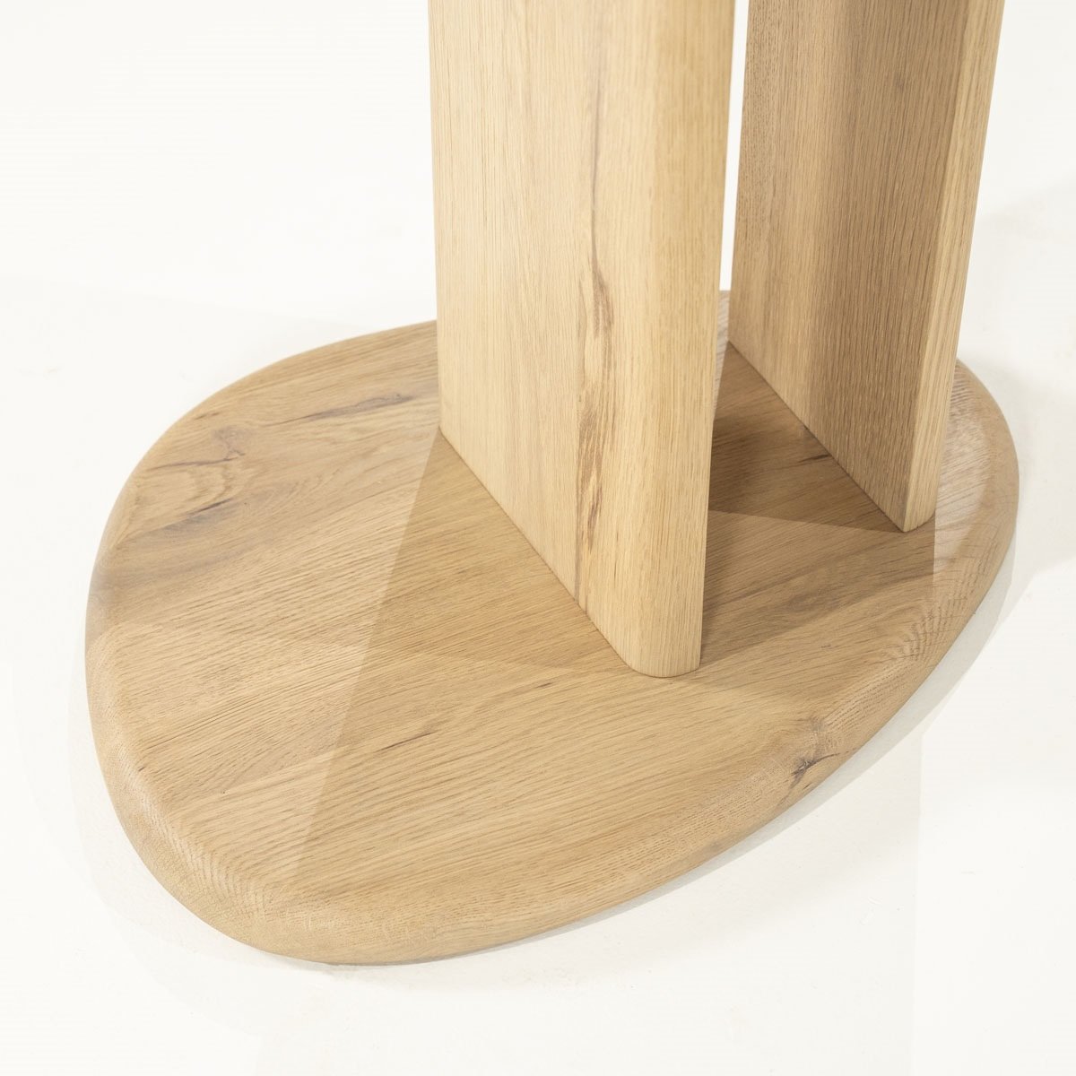 Beistelltisch Lori H 55 cm Eiche Massivholz brauntöne